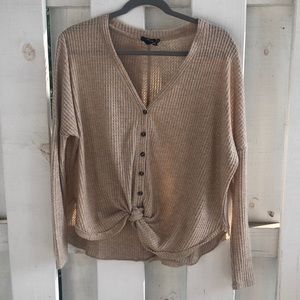 UO Thermal Button Down